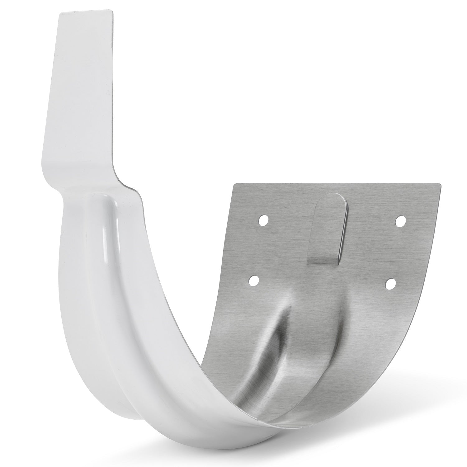 6" Aluminum Half Round Stamp Hangers Aluminum Mutiple Colors in Stock