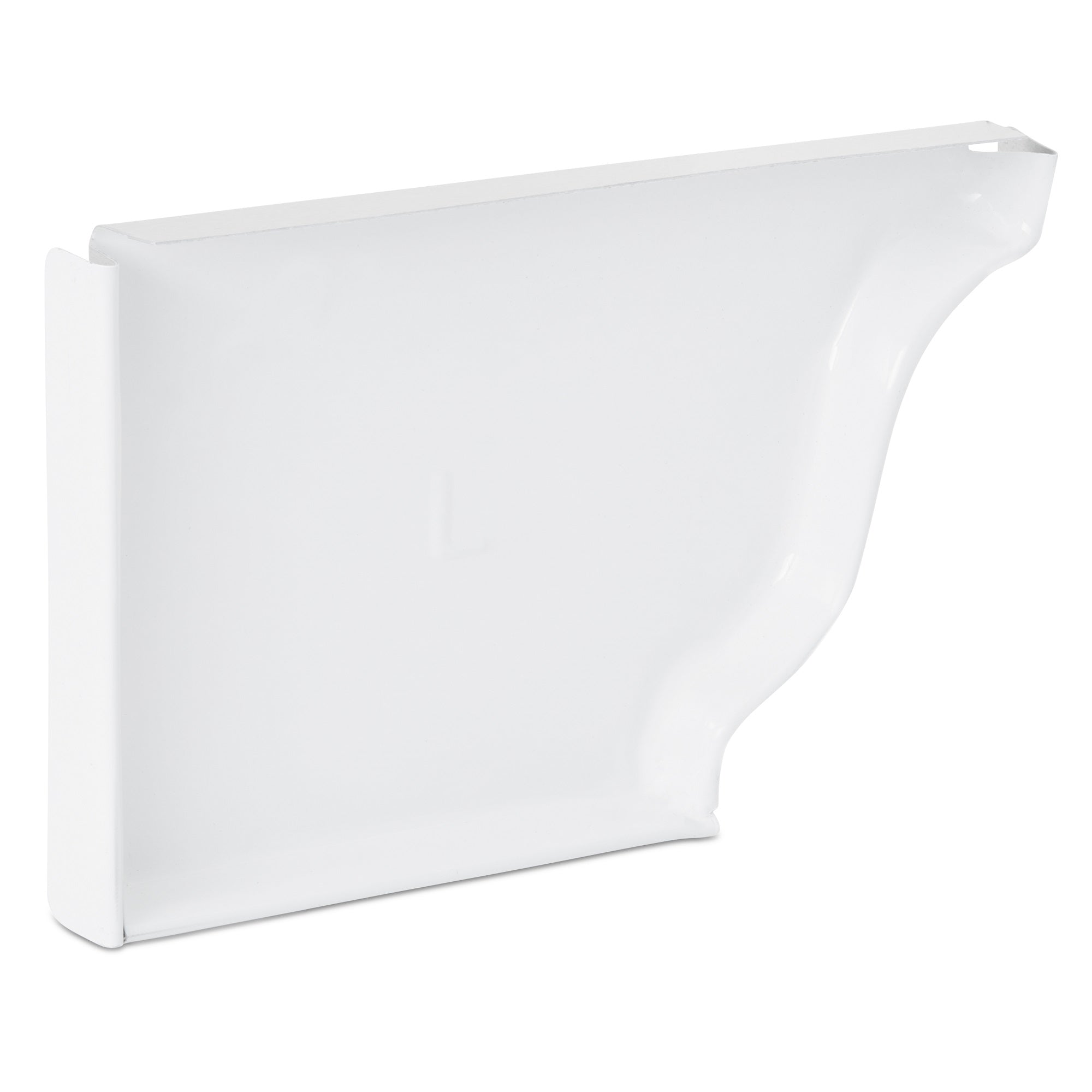 K-Style Gutter Left End Caps 5" or 6" for Gutters Over 27 Colors In Stock