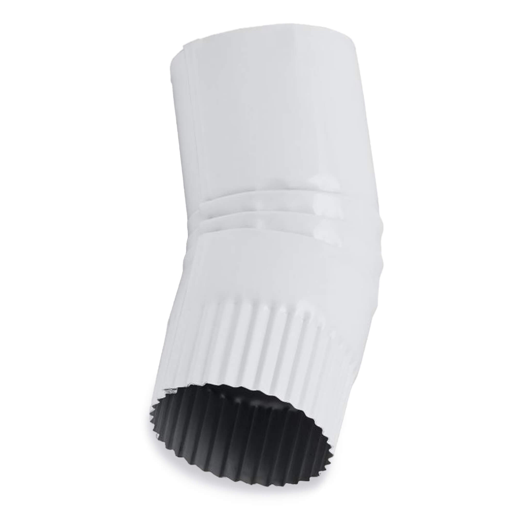 Case of 30 Units 3" Short Round Gutter Elbow 30° Multiple Colors In-Stock