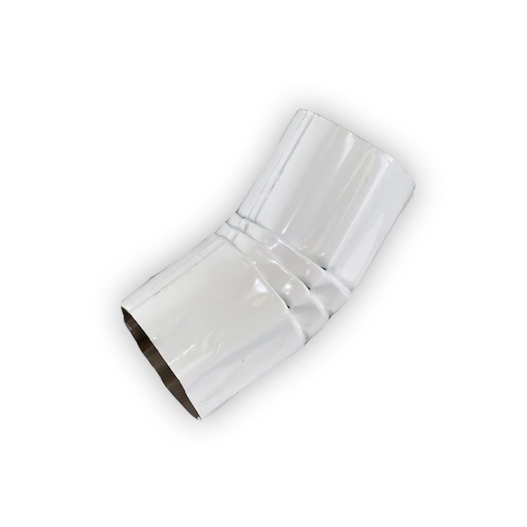 3" Short Round 30° Corrugated Gutter Elbows Case of 30 Units Multiple Colors In-Stock