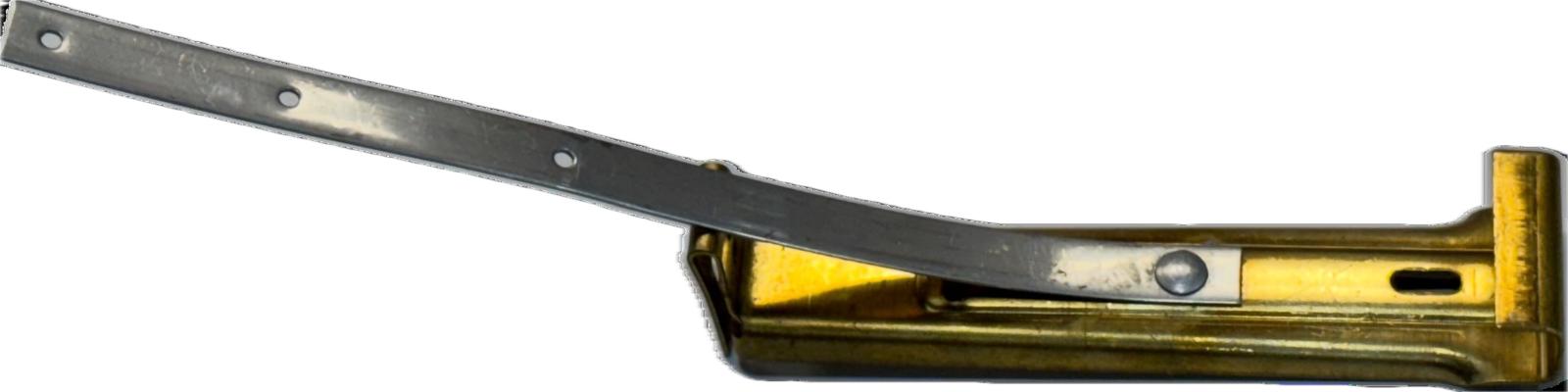 Brass SST Gutter Hangers with Strap for Attaching Gutters Without Fascia 5" or 6" - Image 2