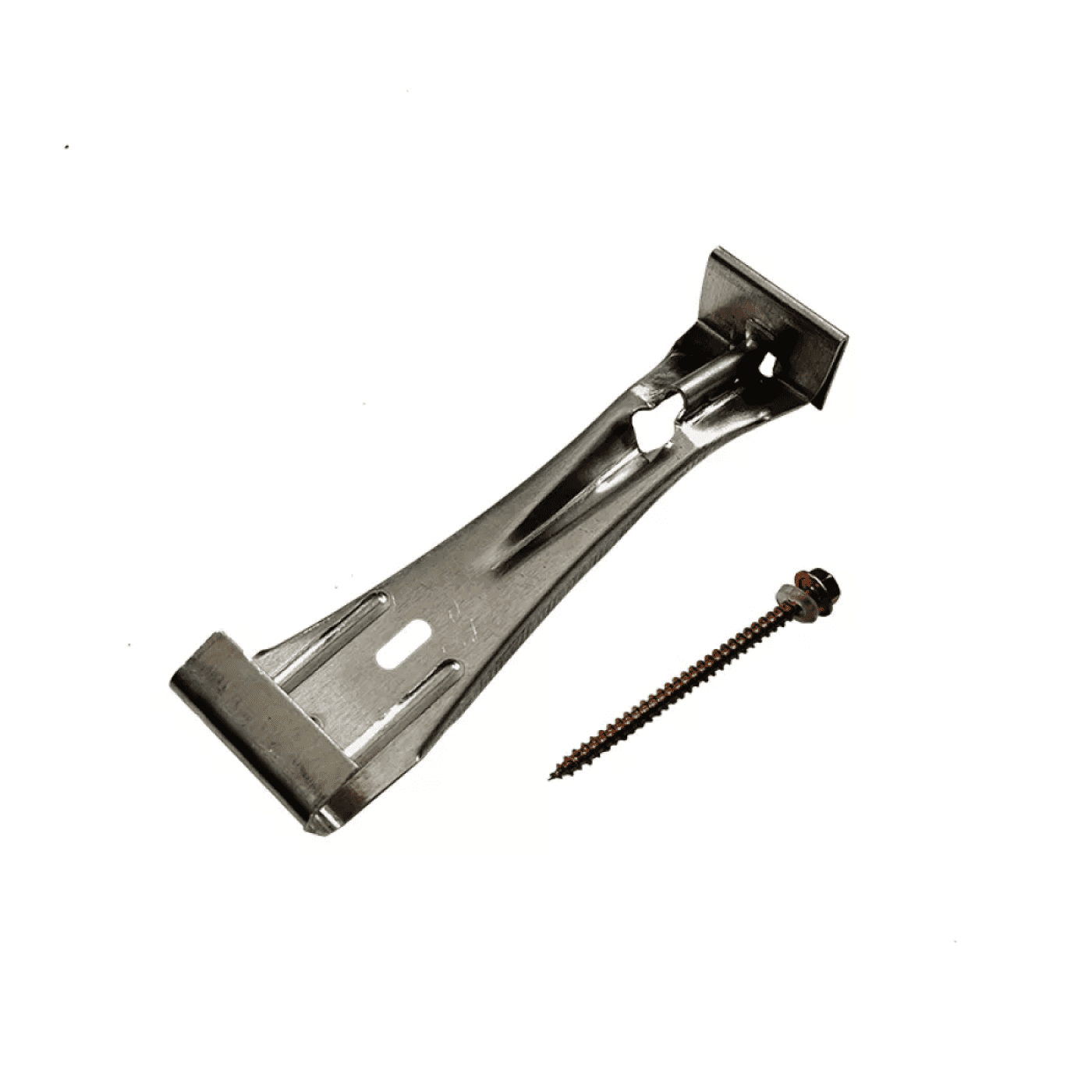 Hidden Gutter Hangers Quick Screw K Style Aluminum 5" or 6"