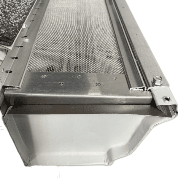 Hydro Flo Premium Gutter Guard 100 Ft Case Mill Finish