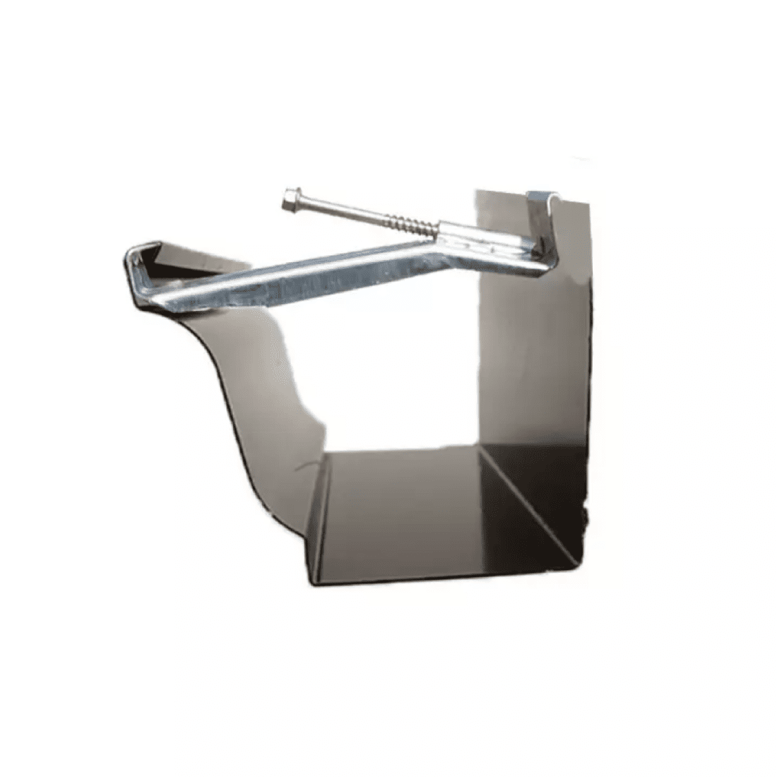 Case of 100, RGD Supply 5" Hidden Gutter Hanger with QuickScrew and Lip