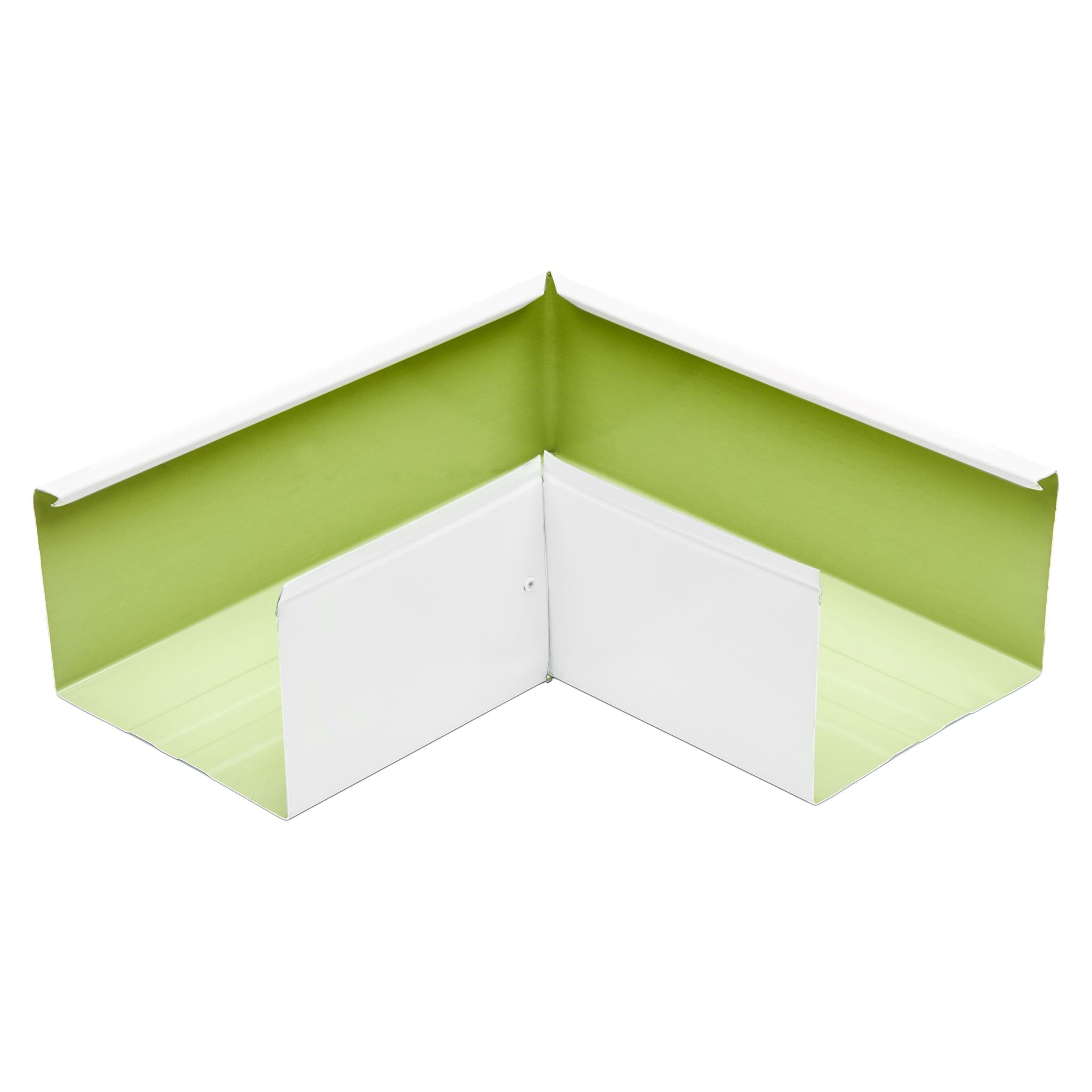 Outside 6" Box Miter for European Modern Box Gutters