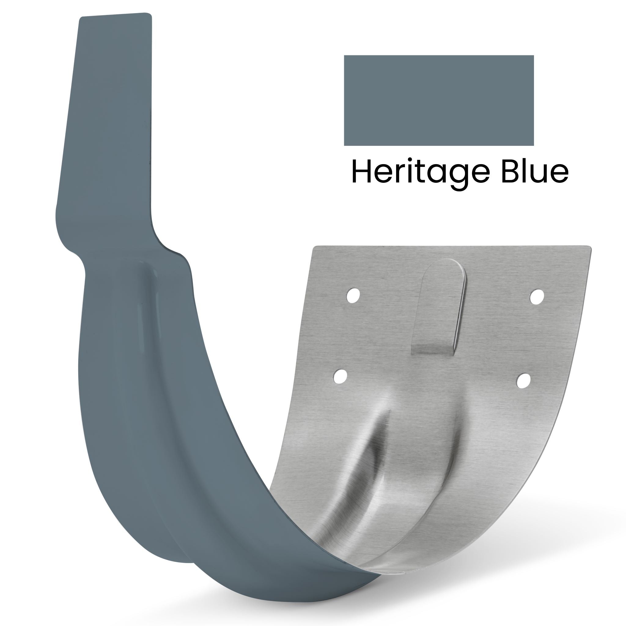 6" Aluminum Half Round Stamp Hangers Aluminum Mutiple Colors in Stock