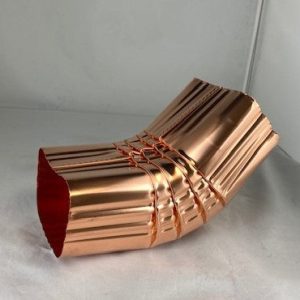 Copper Short "A" 30° Gutter Elbow 2x3 or 3x4