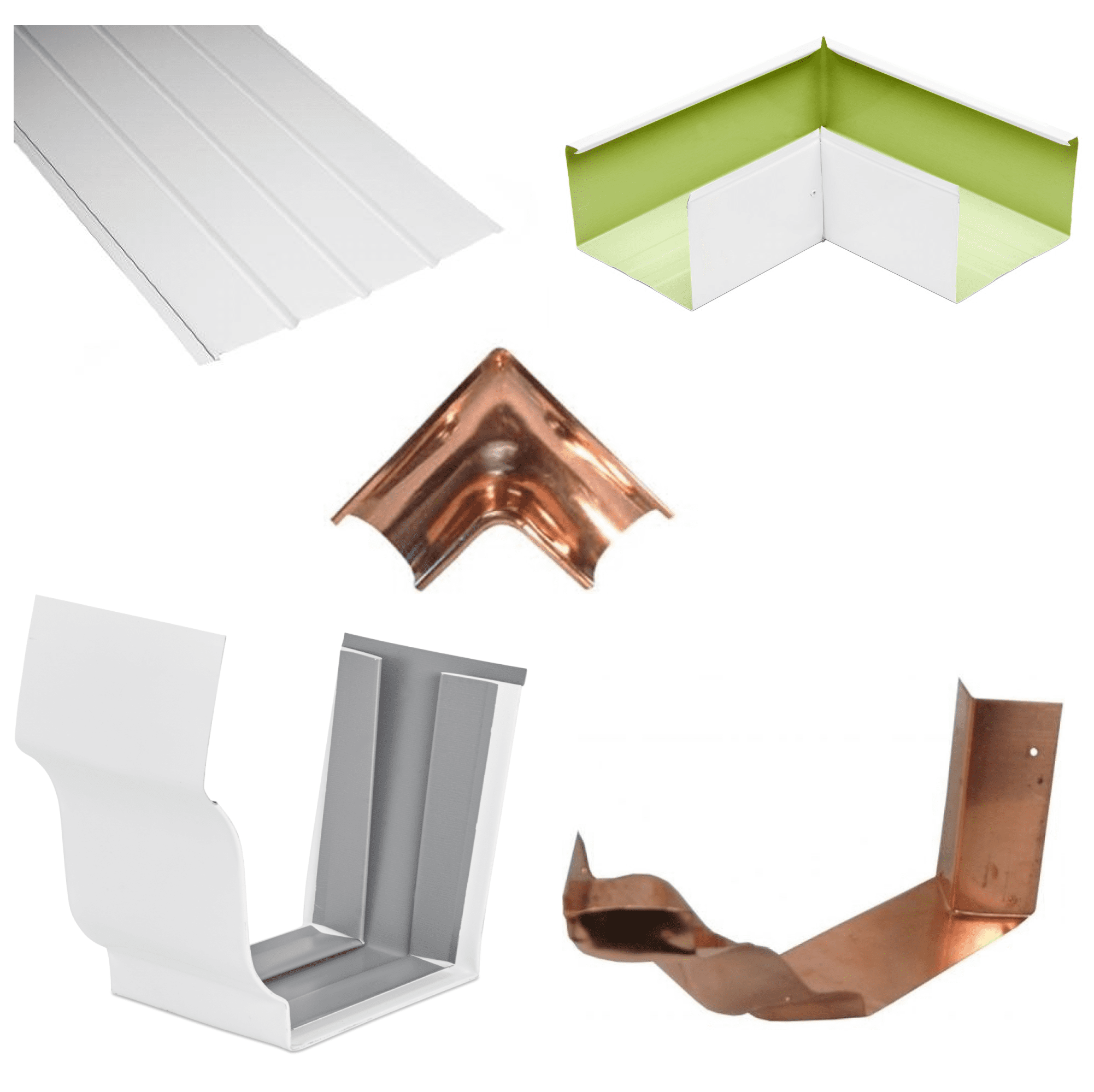 Gutter Trim, Strip Miters, and End Caps
